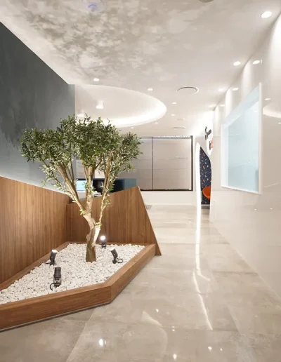 Imagen del interior de la clínica dental